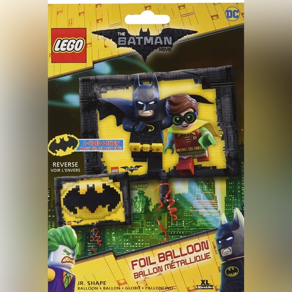 Lego The Batman Movie Foil Balloon - Picture 1 of 4